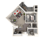 Green - 1 bedroom 1 bathroom at FountainGlen Temecula